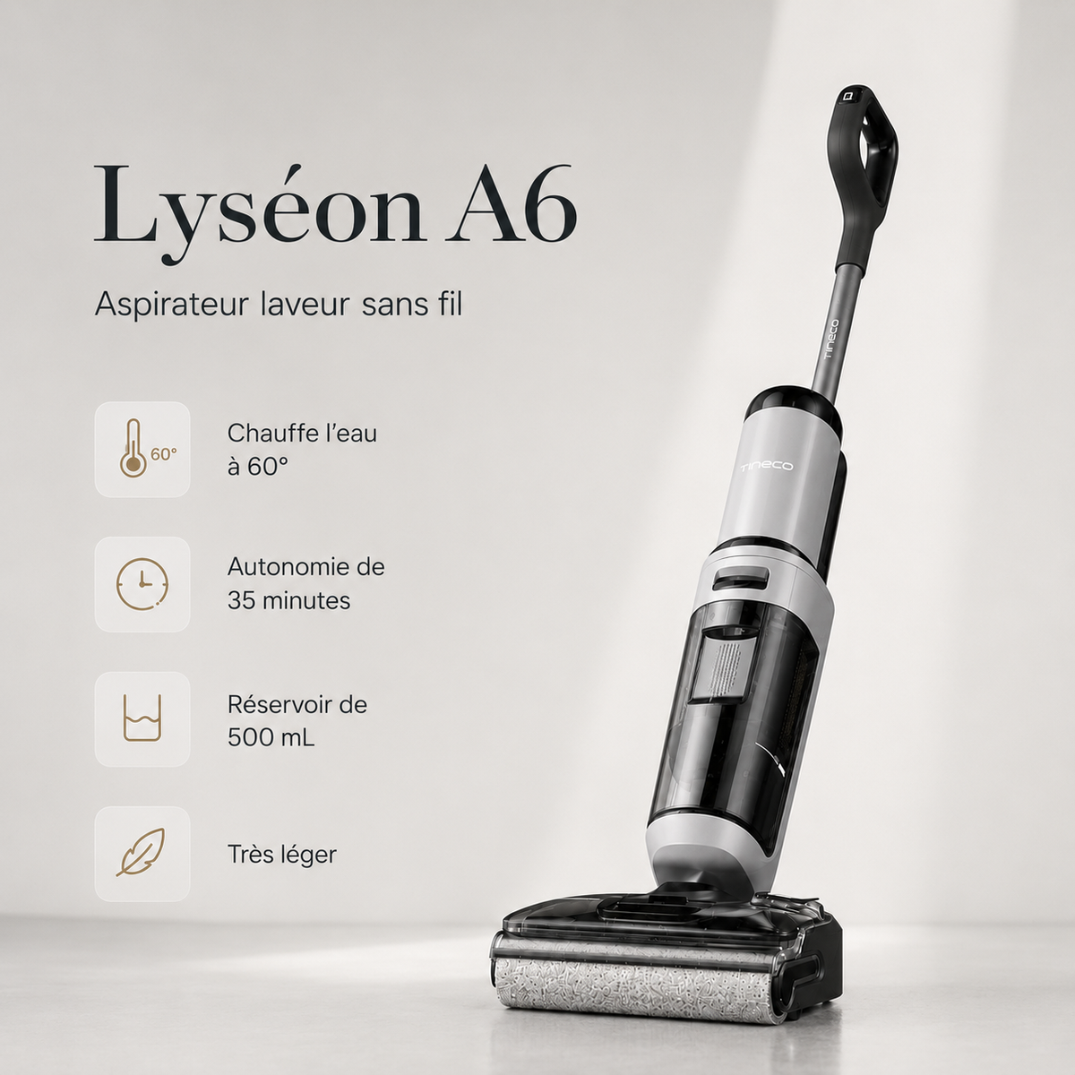 Aspirateur Laveur Lyséon A6