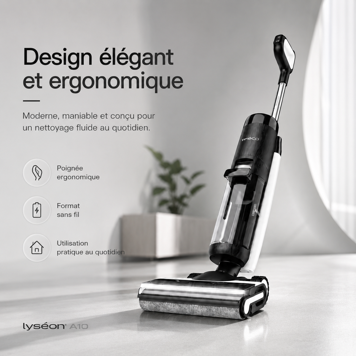 Aspirateur Laveur Lyséon A10