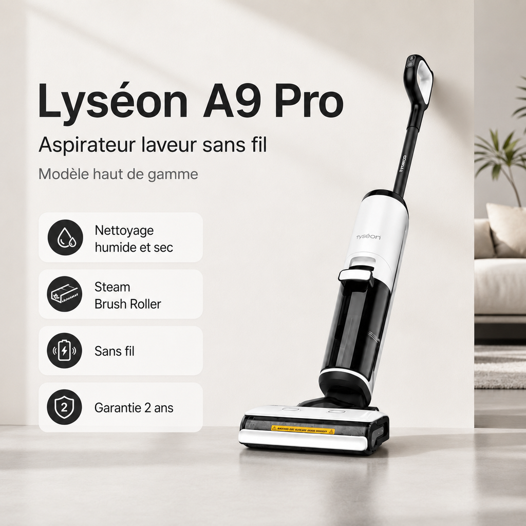 Aspirateur Laveur Lyséon A9 Pro