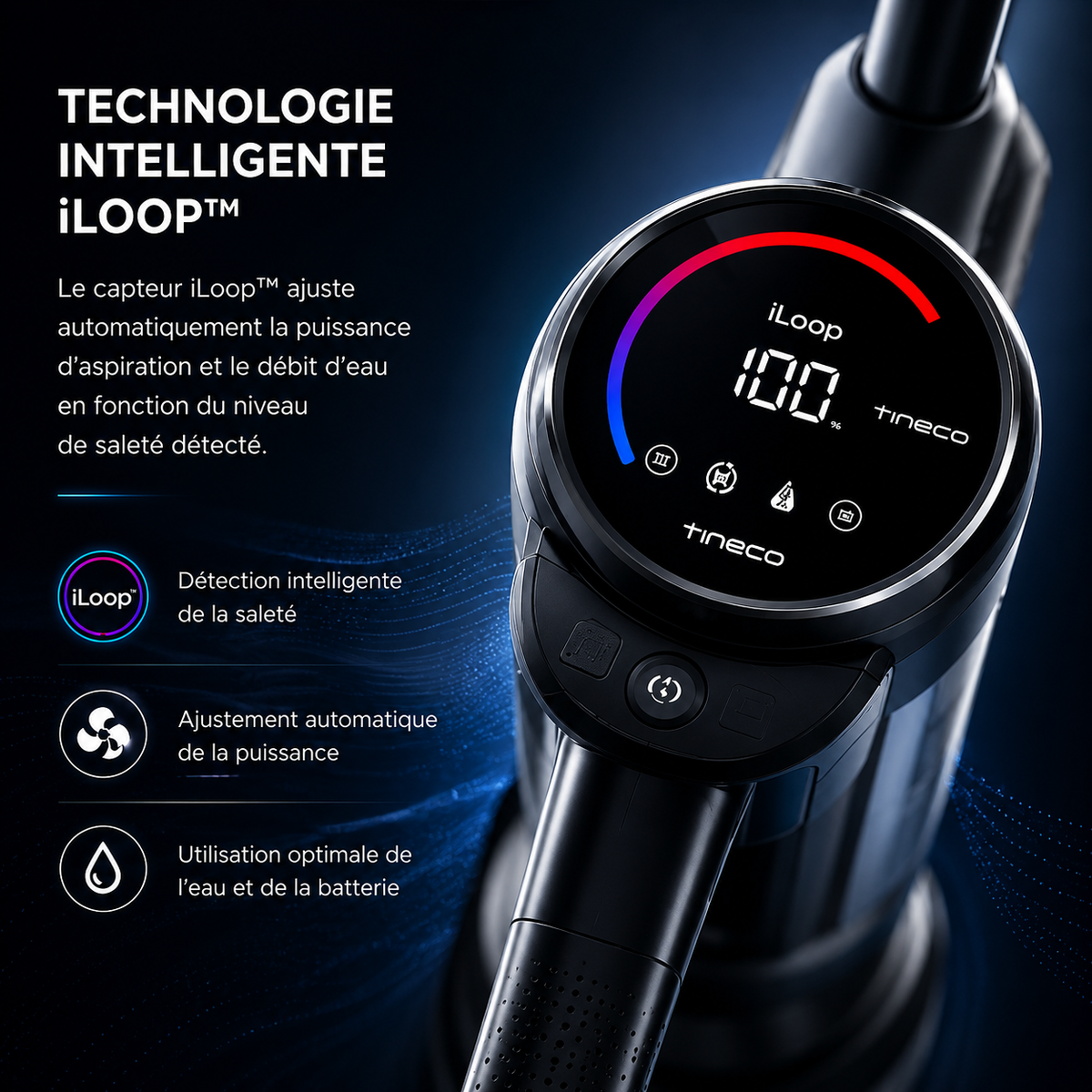 Aspirateur Laveur Lyséon  Tineco FLOOR ONE i5