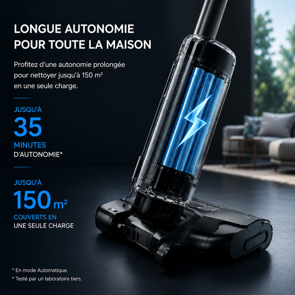 Aspirateur Laveur Lyséon  Tineco FLOOR ONE i5