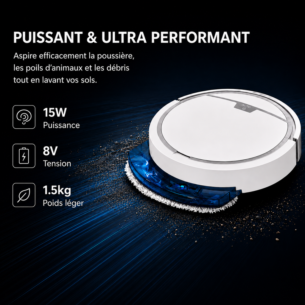 Robot Aspirateur Laveur