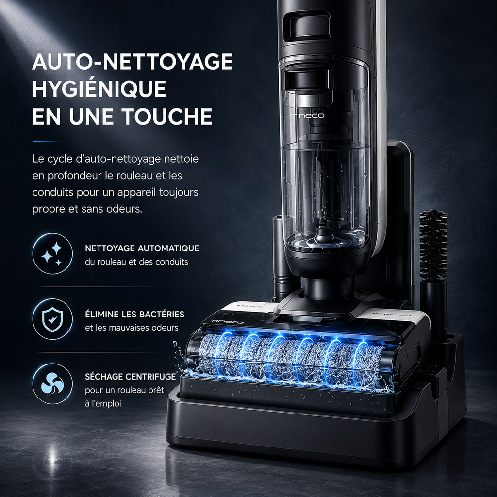 Aspirateur Laveur Lyséon  Tineco FLOOR ONE i5