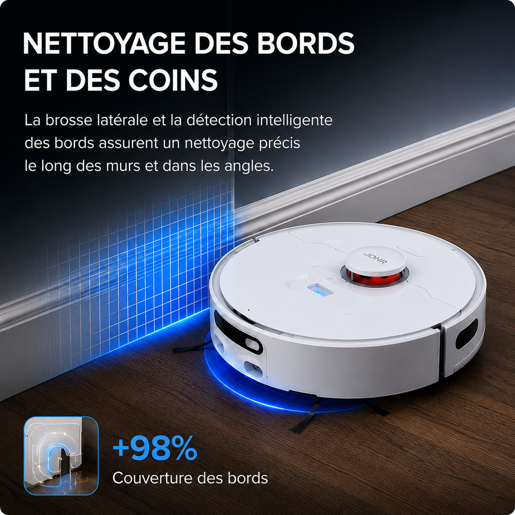 Robot Aspirateur Laveur Lyséon JONR P20 Pro