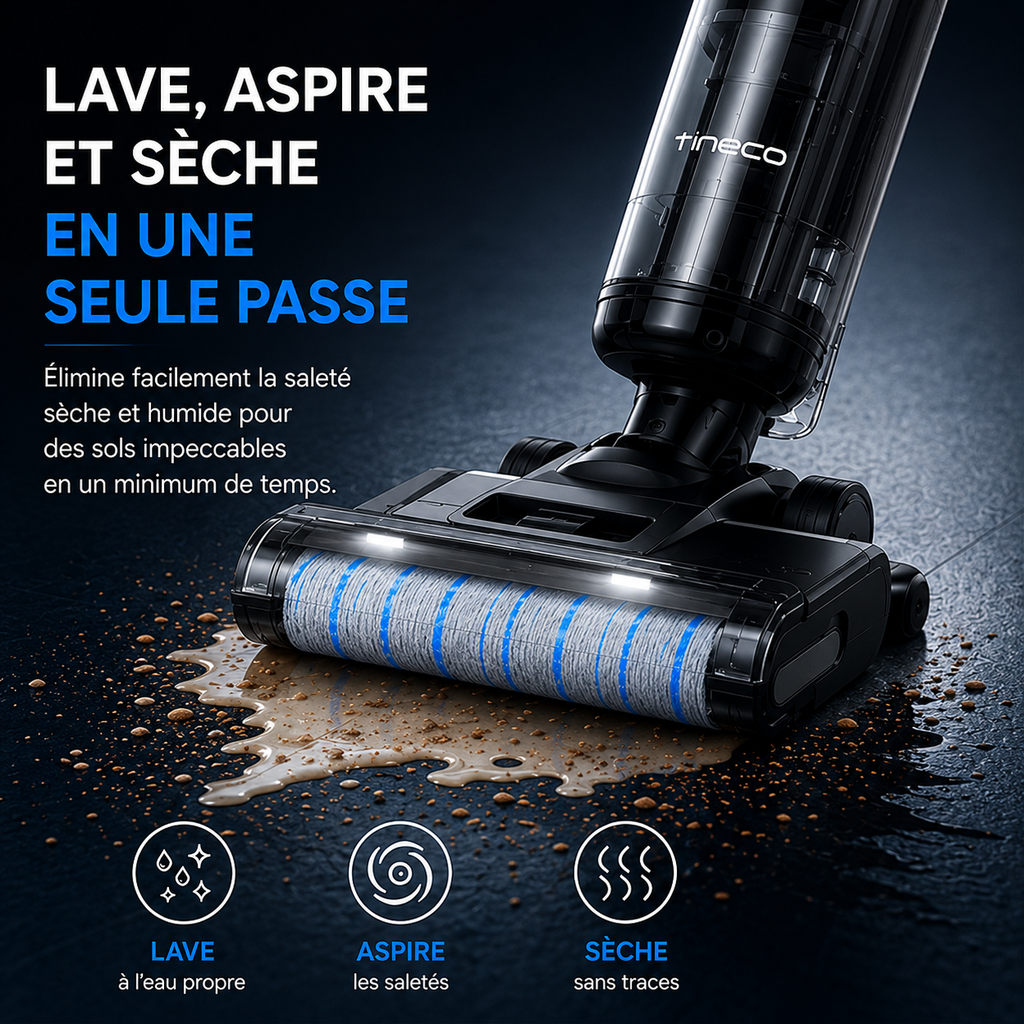 Aspirateur Laveur Lyséon Tineco Floor One S3 Breeze
