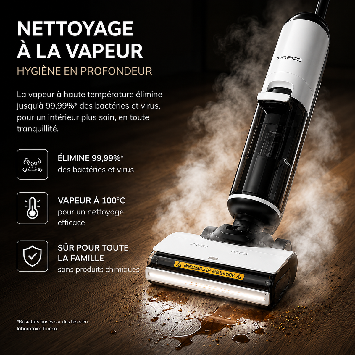 Aspirateur Laveur Lyséon Tineco FLOOR ONE S7