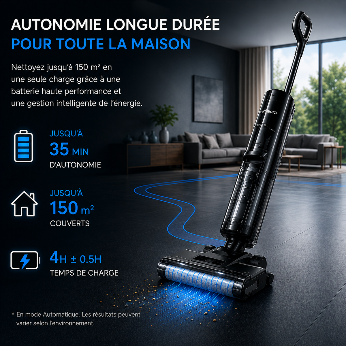 Aspirateur Laveur Lyséon Tineco Floor One S3 Breeze