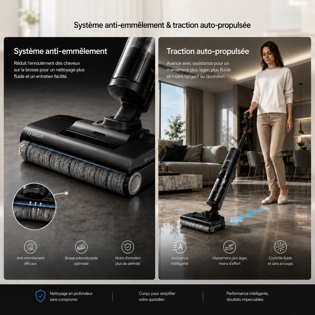 Aspirateur Laveur Lyséon A10 Pro